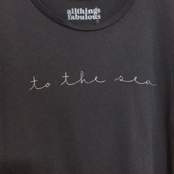 AllThingsFabulous “To The Sea” Graphic Tee - Picture 2 of 7